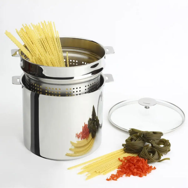 CRISTEL Strate stainless steel pasta basket insert for stockpot