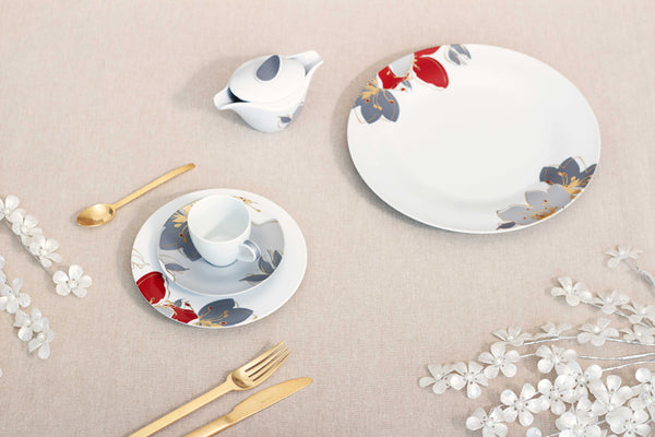 CASANOI Nectar porcelain dinnerware set, service for 4, view 7