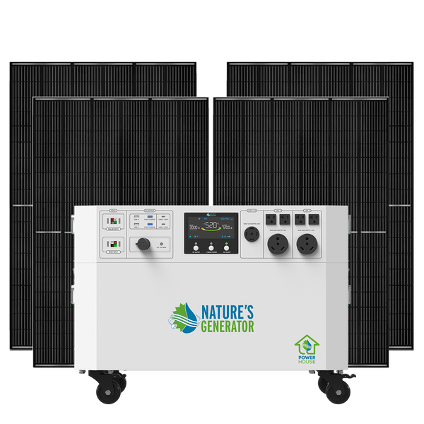 Nature's Generator Powerhouse Gen 2 solar generator, view 5