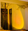 Yellow light bulb casting 