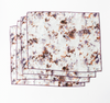 Goldie Home Rose Marble linen placemat, 15 x 18 inches, view 3