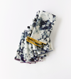 Goldie Home Grey Marble linen dinner napkin, view 3