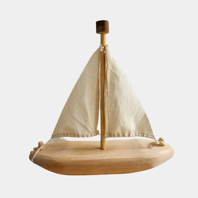 Recycled Tree Sailing Boat | Eco-Friendly Toy | GenTree Home