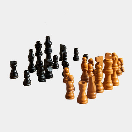 Artisan Olive Wood Chess Set | Handcrafted Gift | GenTree Home