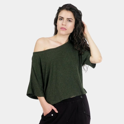 Organic Cotton Crop Top | Sustainable NYC Made | GenTree Home
