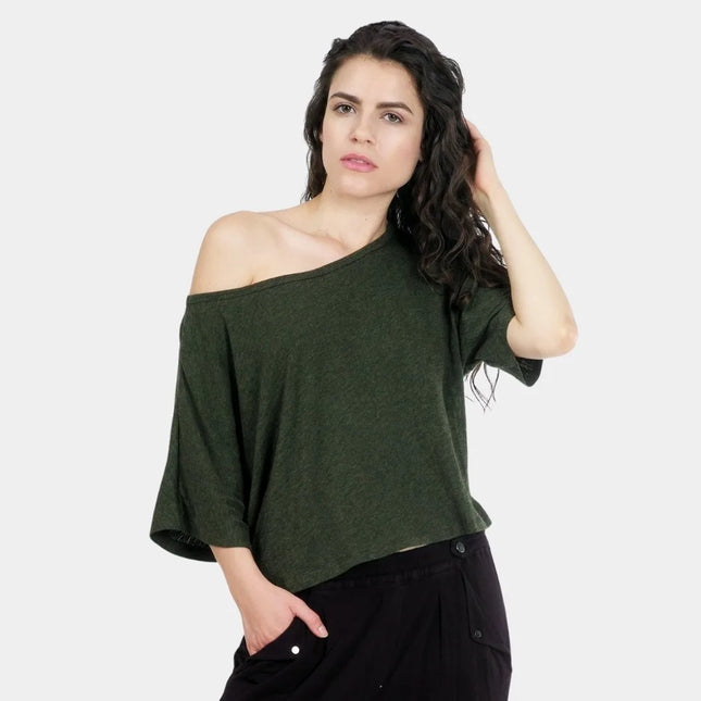 Organic Cotton Crop Top | Sustainable NYC Made | GenTree Home