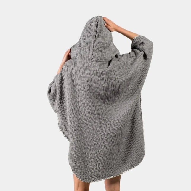 Organic Cotton Surf Poncho | Boho Style & Comfort | GenTree Home