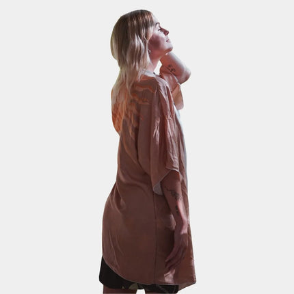 Silk Sun-Print Kimono | Ethical Wearable Art | GenTree Home
