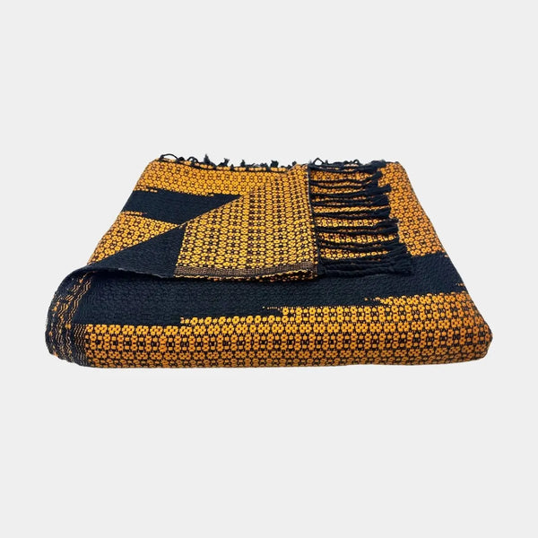 Cambodian Handloom Tapestry Throw | Organic Artisan Cotton | GenTree Home