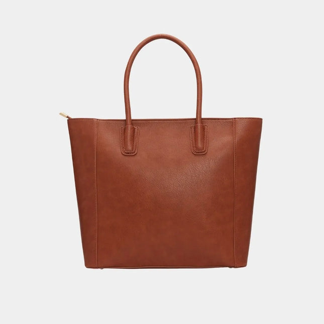 Eufala Brown Vegan Tote Bag | Ethical Luxury | GenTree Home
