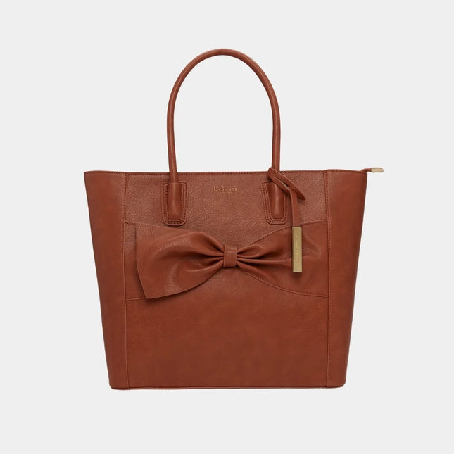 Eufala Brown Vegan Tote Bag | Ethical Luxury | GenTree Home