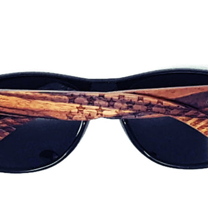 Zebrawood Sunglasses | Handcrafted Polarized Wood Shades | GenTree Home