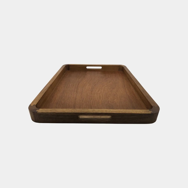 Sustainable Acacia Wood Serving Tray | 14x18 | GenTree Home
