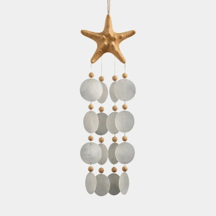 Bohemian Seashell Wind Chimes | Capiz Shell | GenTree Home