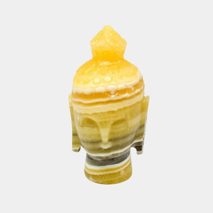 Onyx Buddha Head | Hand-Carved Zen Decor | GenTree Home