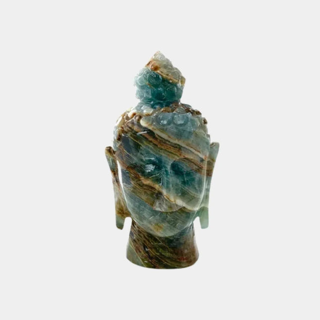 Onyx Buddha Head | Hand-Carved Zen Decor | GenTree Home