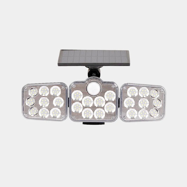 3-Head Solar Motion Sensor Light | 270° Angle | GenTree Home