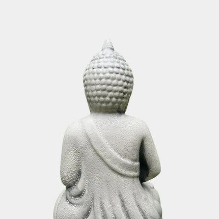 Meditating Buddha Statue | Handcrafted Concrete Decor | GenTree Home