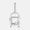 Front View stainless steel pizza oven