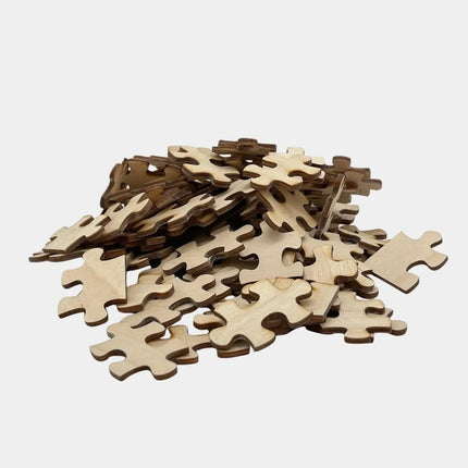 Puppy Band Wooden Jigsaw Puzzle | 151 Piece Wood Set | GenTree Home