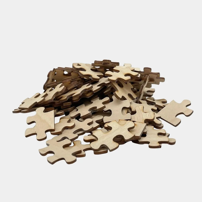 Puppy Band Wooden Jigsaw Puzzle | 151 Piece Wood Set | GenTree Home