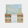 Sea Biodegradable Cleaning Cloth in Coral and Shell coastal prints