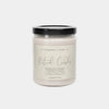 Ritual organic soy candle with lavender and white sage, 60-hour clean burn aromatherapy candle