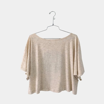 Organic Crop Top | Eco-Friendly Bamboo & Cotton | GenTree Home