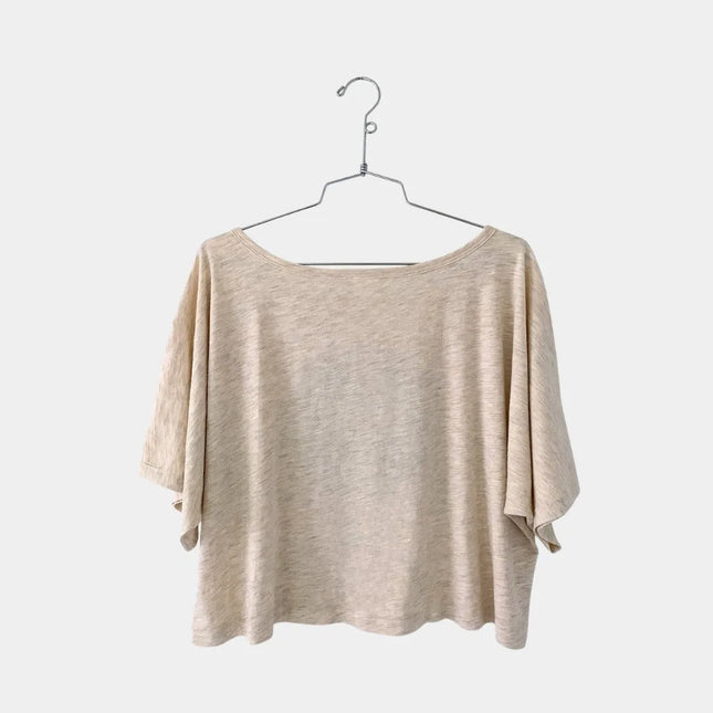 Organic Crop Top | Eco-Friendly Bamboo & Cotton | GenTree Home