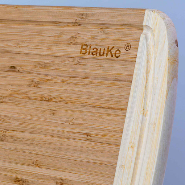 Large Wood Cutting Board for Kitchen 14x11" - Bamboo Chopping Board