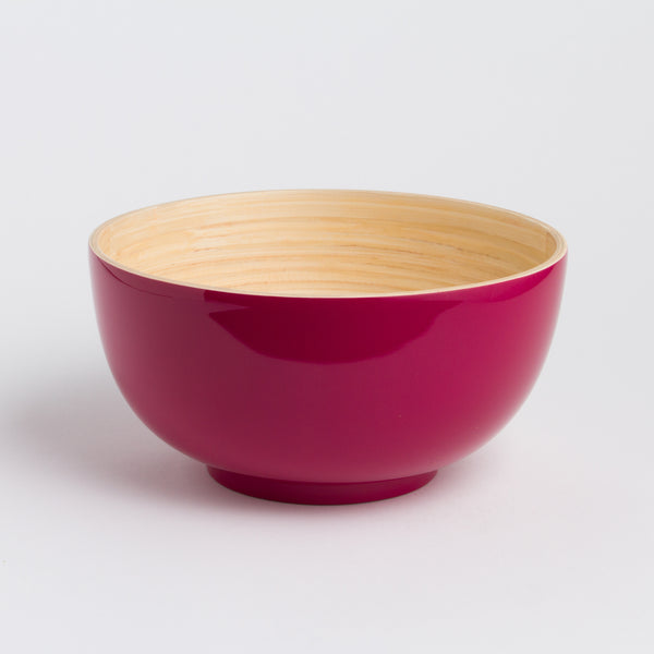 Hand-Crafted Bamboo Dining Bowl (Ø6.3") | Fair Trade Artisan Tableware