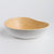 SOAI hand-crafted bamboo serving bowl in mango-inspired asymmetrical shape for eco-friendly kitchen dining."