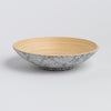 DIA hand-crafted bamboo small plate, 8.3-inch sustainable artisan dinnerware
