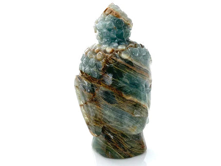 Onyx Buddha Head | Hand-Carved Zen Decor | GenTree Home