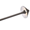 Ironsmith Lighting classic umbrella path light in antique bronze brass, view 6