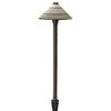 Ironsmith Lighting classic umbrella path light in antique bronze brass, view 8