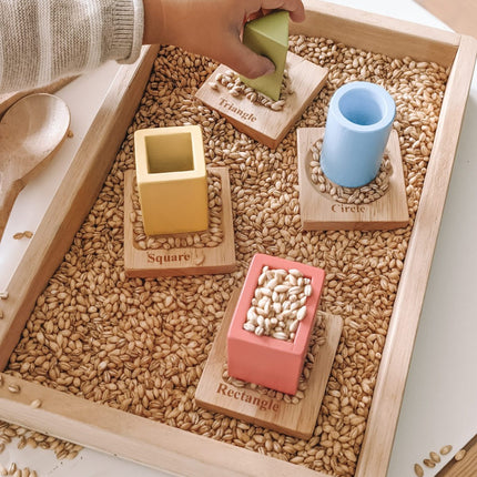 3D Sorting & Nesting Board | Montessori Toy | GenTree Home