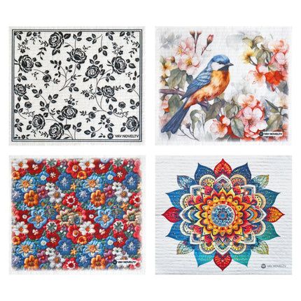 Swedish Dishcloth Traditional | 12-Pack Eco-Cloth | GenTree Home