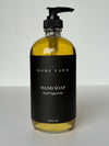 Sustainable zero-waste hand soap setup in a modern home