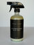 Sustainable all-purpose cleaning spray in a modern glass bottle
