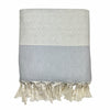 Diamond Stripe Turkish Throw | Handwoven Artisan Cotton | GenTree Home