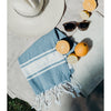 Essential Stripe Turkish Hand Towel | Eco-Luxury | GenTree Home
