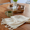 Herringbone Turkish Hand Towel | 100% Organic Cotton | GenTree Home