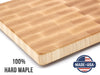 Refine Kitchenware end grain walnut butcher block cutting board, view 9