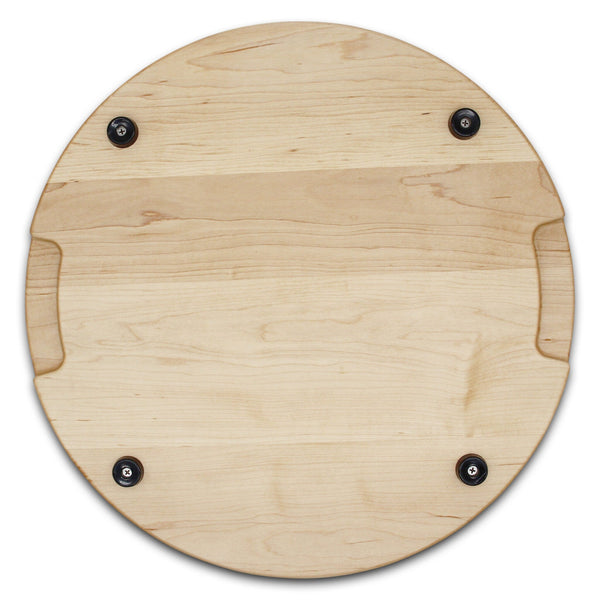 Refine Kitchenware 18-inch round cutting board with juice groove, view 6