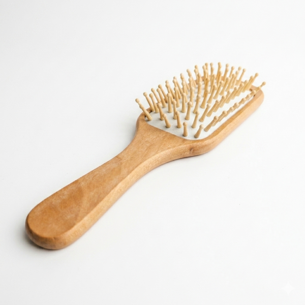 Bamboo Paddle Hair Brush