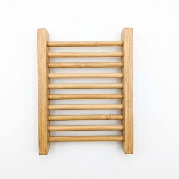 Wooden soap dish