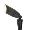 Ironsmith Lighting adjustable brass landscape spotlight, view 3