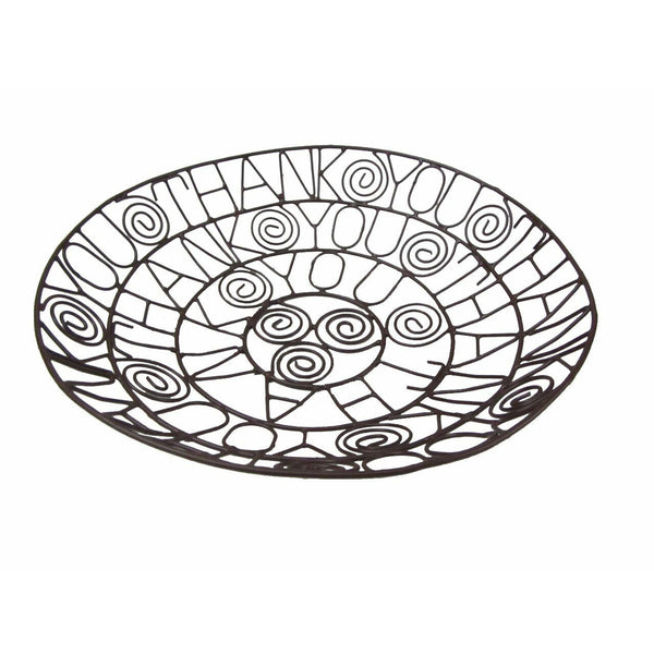 "Close up detail of the Thank You Bowl and hand-made texture"