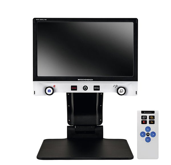 Eschenbach Vario Digital video magnifier showing magnified reading material